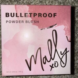 Mally XO‎ Bulletproof Powder Blush In CONFIDENT CORAL New in Box 0.16 oz